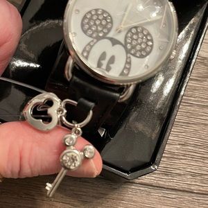 NWT Rare Disney Mickey Mouse Watch with Charms